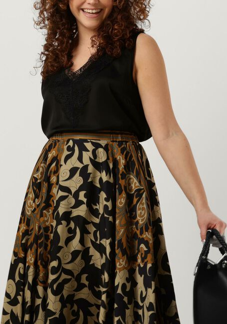 Zwarte SUMMUM Top TOP SILKY SATIN (2S2792) - large