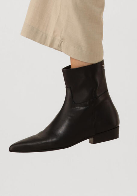 Zwarte BLASZ Enkellaarsjes L63202 - large