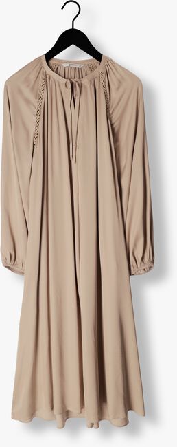 Bruine SUMMUM Midi jurk DRESS SILKY SATIN - large