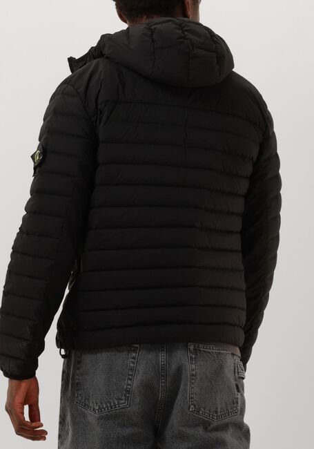 Zwarte STONE ISLAND Gewatteerde jas JACKET - large