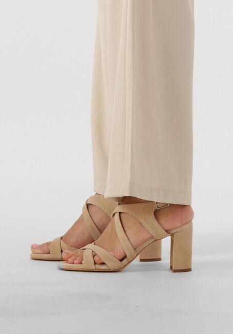 Beige NOTRE-V Sandalen met hak 22552 - large