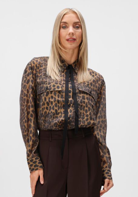 Multi DANTE6 Blouses RIQUE LEOPARD SHIRT - large