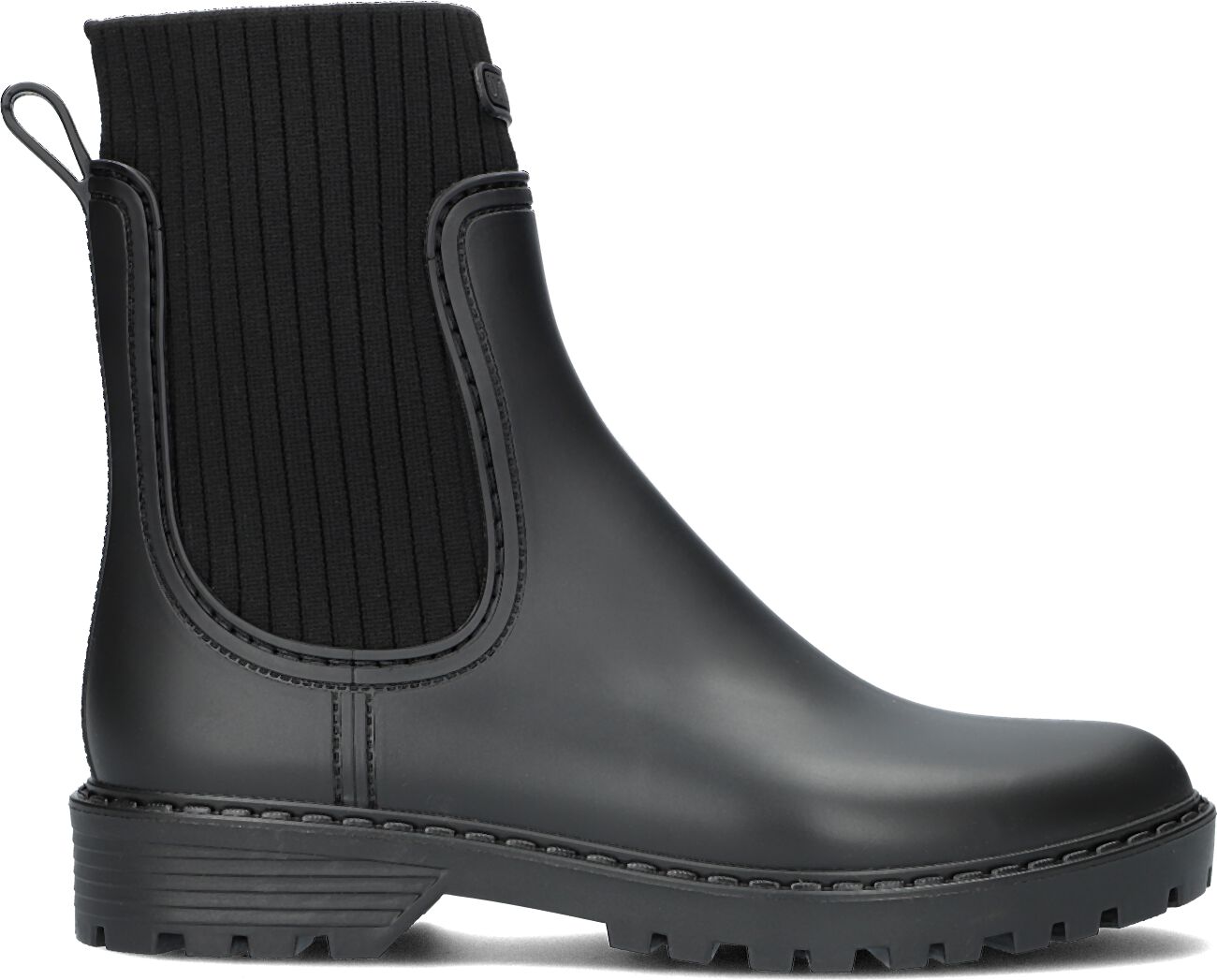 Unisa Chelsea Boots Dames Aynar, Maat: 40, Materiaal: Rubber, Kleur: Zwart