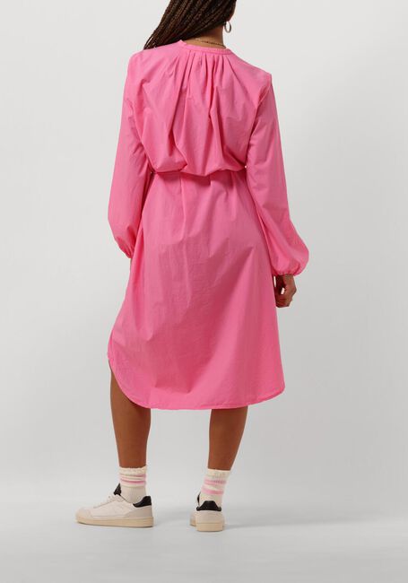 Rode PENN & INK Midi jurk DRESS MIDI - large