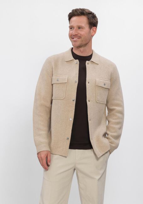 Beige PROFUOMO Overshirt NEW ENGLAND - large