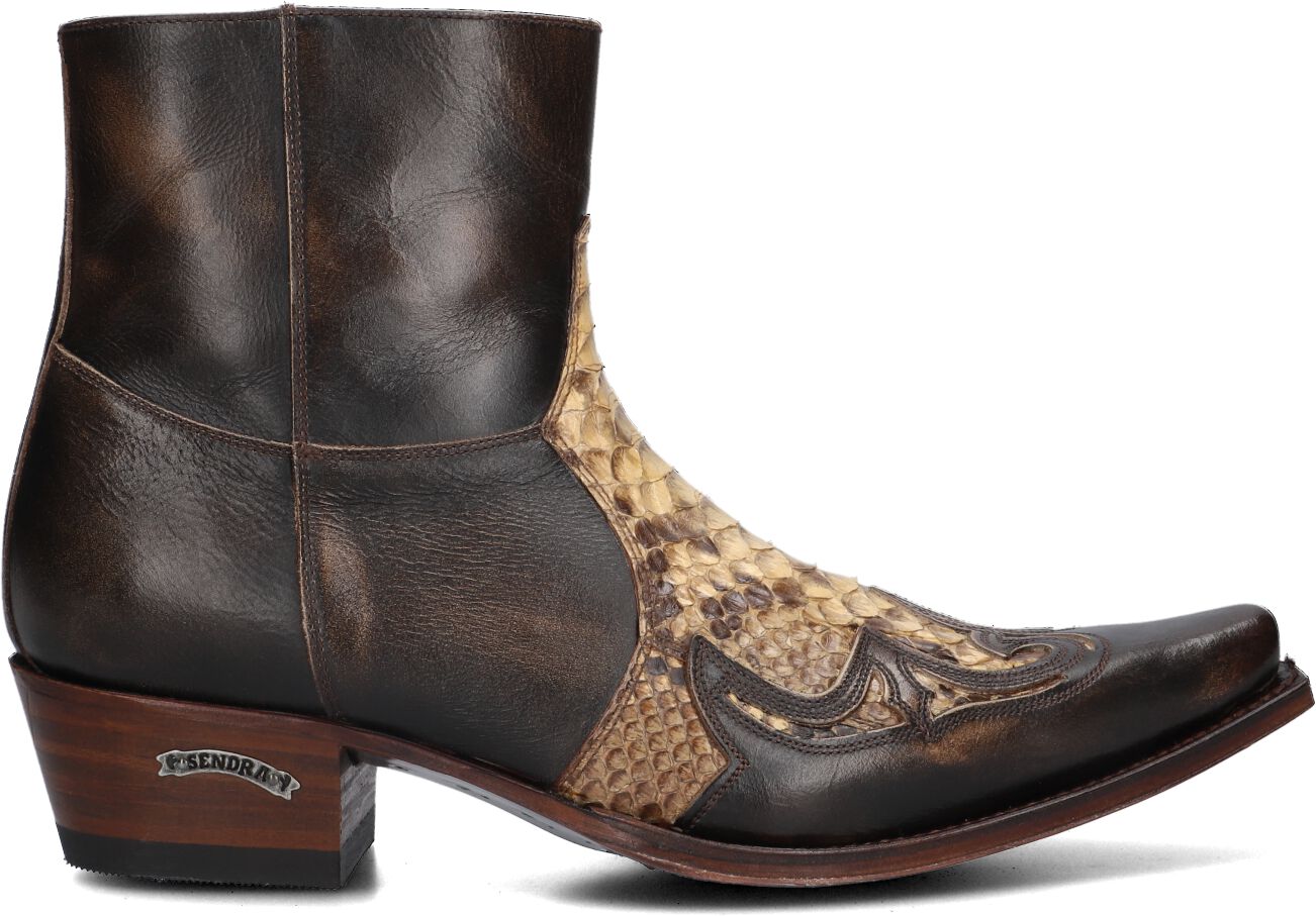 Sendra Cowboylaarzen Heren 9918, Maat: 44, Materiaal: Leer, Kleur: Bruin