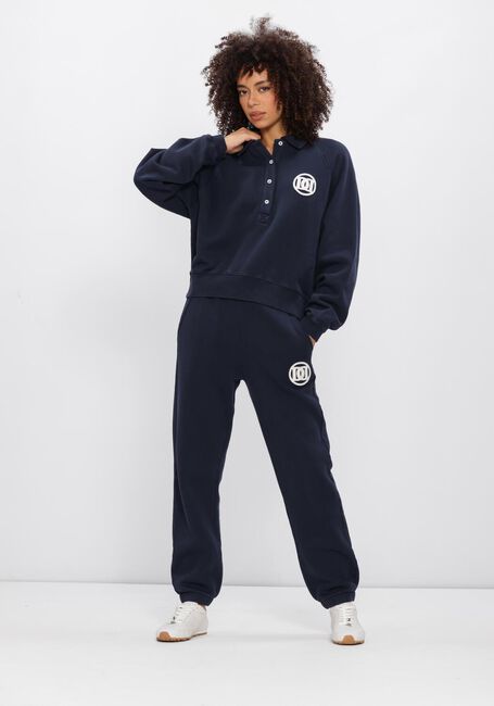 Donkerblauwe DEBLON SPORTS Sweater LOTTE SWEATER - large