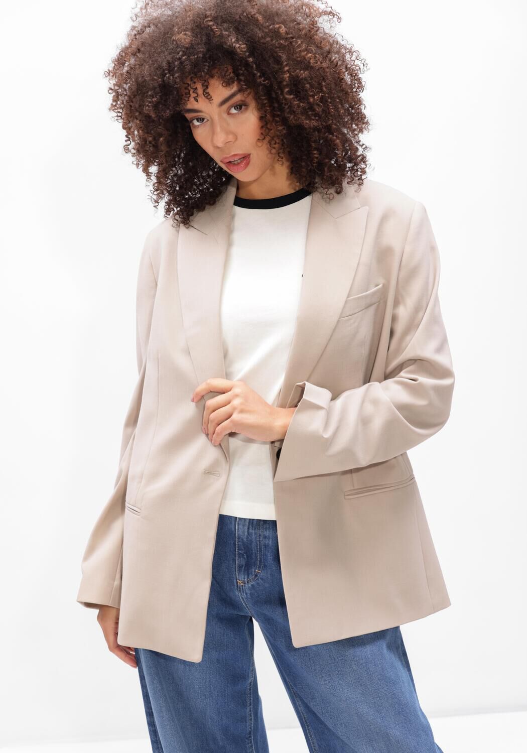 Beige CLOSED Blazers CONTEMPERARY BLAZER - large