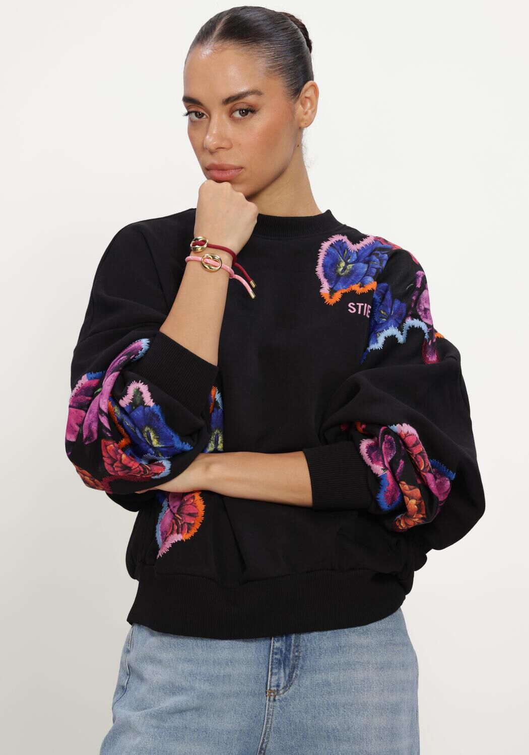 Zwarte STIEGLITZ Sweater NERO - large