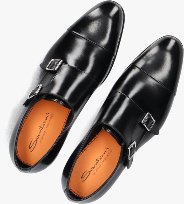 zwarte santoni nette schoenen carter 11652 - Main Image