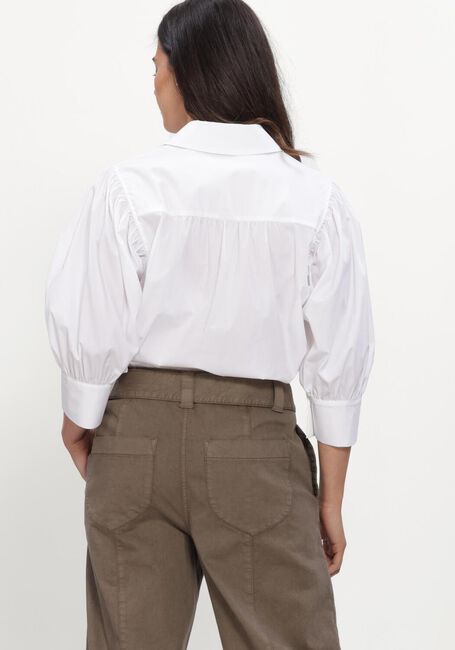 Witte LUISA CERANO Blouses BLUSE AUS BAUMWOLL-MIX - large