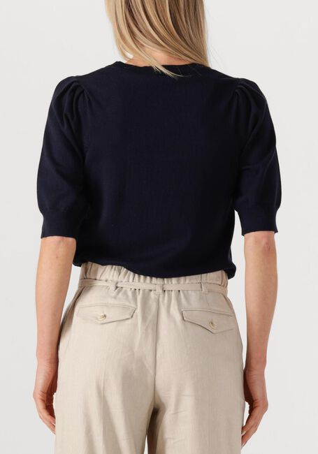 Zwarte SUMMUM Trui SHORT SLEEVE SWEATER - large