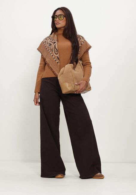 Bruine LOIS JEANS Wide jeans MARLENE - large