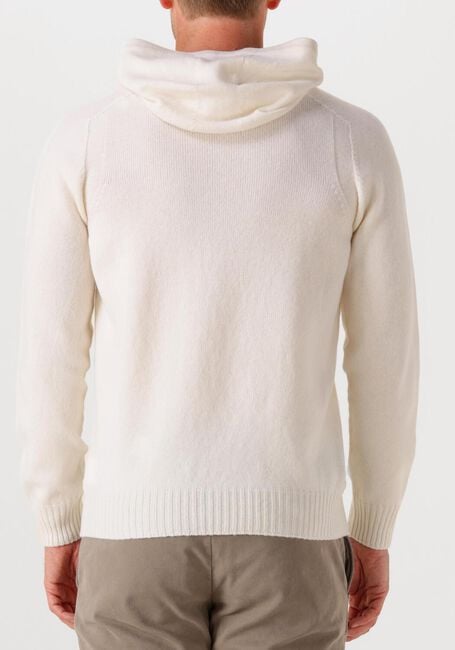 Ecru GRAN SASSO Truien/vesten PULL HOOD - large