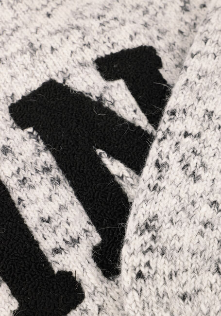 Witte ANINE BING Truien/vesten SYDNEY CREW SWEATER BING MARLED WHITE - large