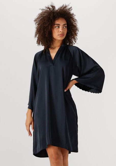 Donkerblauwe BRUUNS BAZAAR Mini jurk BBWENDISA DRESS - large