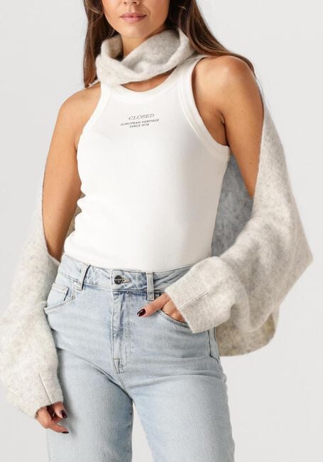 Grijze DANTE6 Vest SALESSY CARDIGAN - large