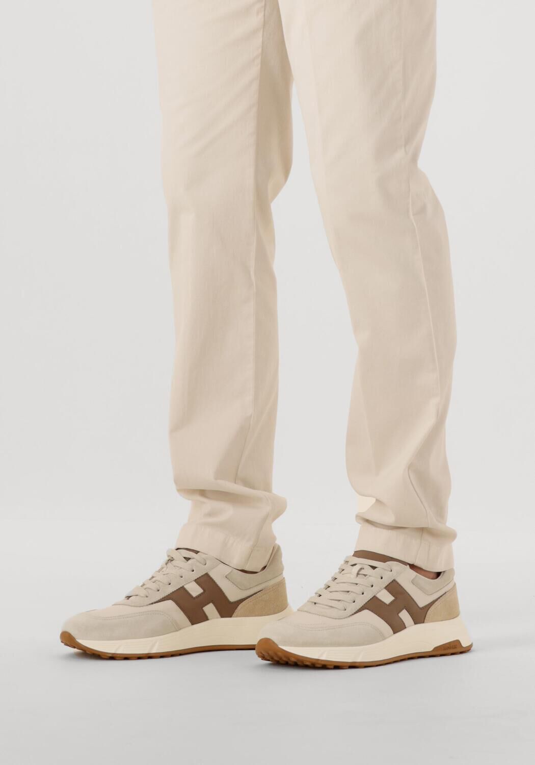 Beige HOGAN Lage sneakers HYPERLIGHT ALLAC NUOVA H - large