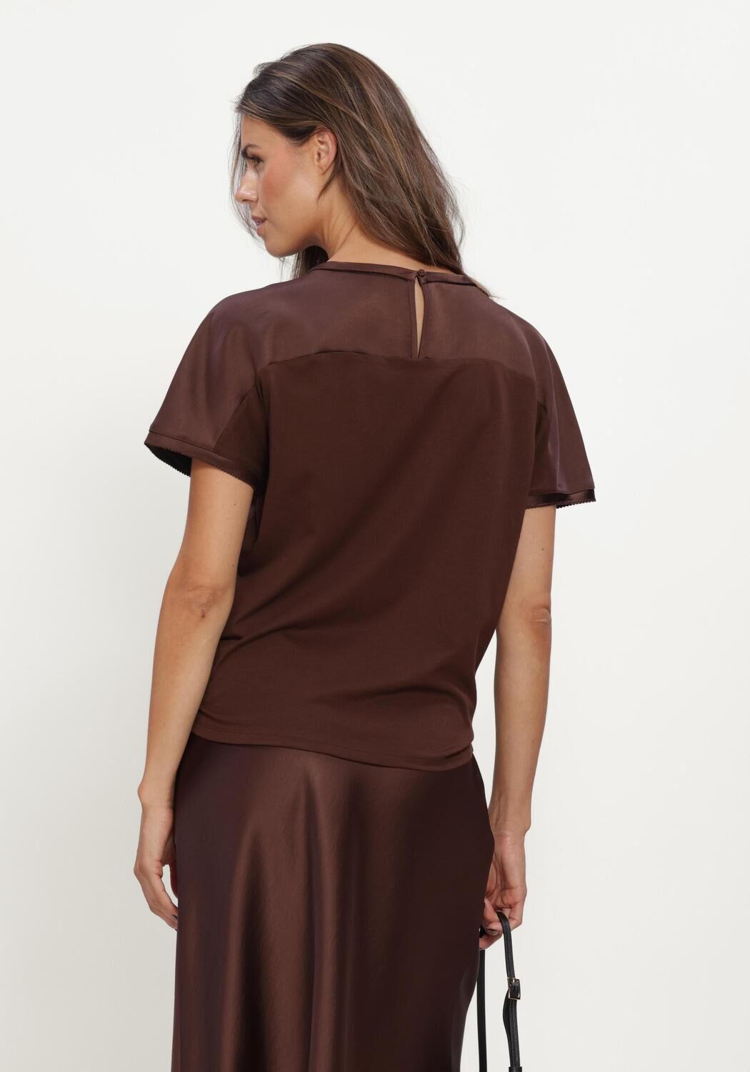 Bruine LUISA CERANO Top T-SHIRT - large