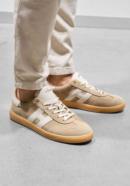 Beige HOGAN Lage sneakers COOL ALLACCIATO H Beige HOGAN Lage sneakers COOL ALLACCIATO H - large