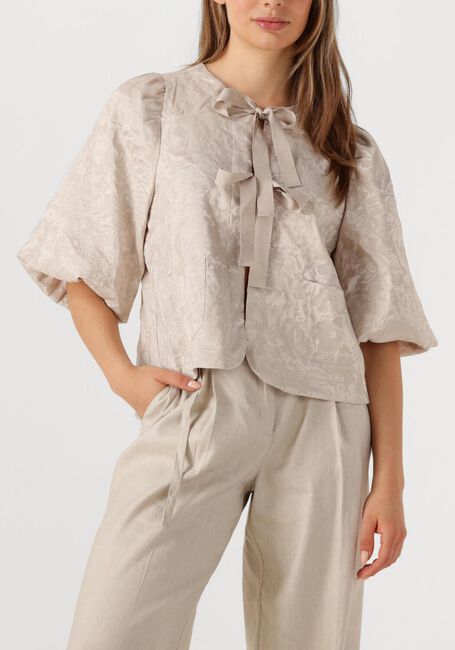 Taupe SUMMUM Blouses BLOUSE JACQUARD - large