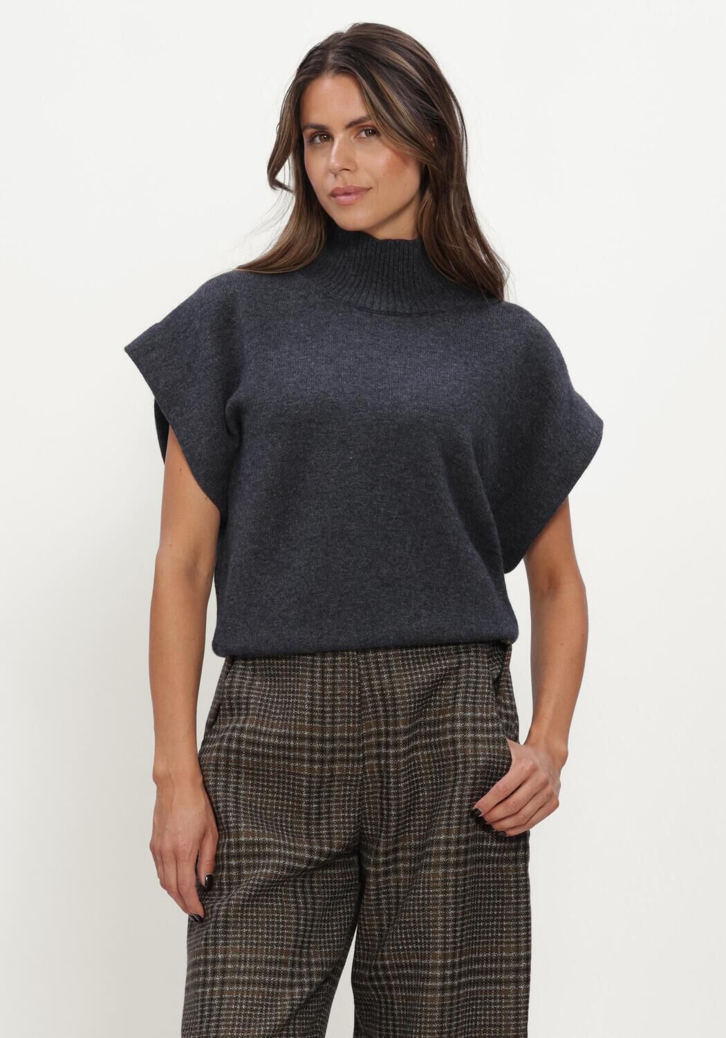 Donkergrijze MARGAUX LONNBERG Trui ANNIKA PULL - large