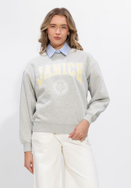 Lichtgrijze JANICE Sweater OWEN - large