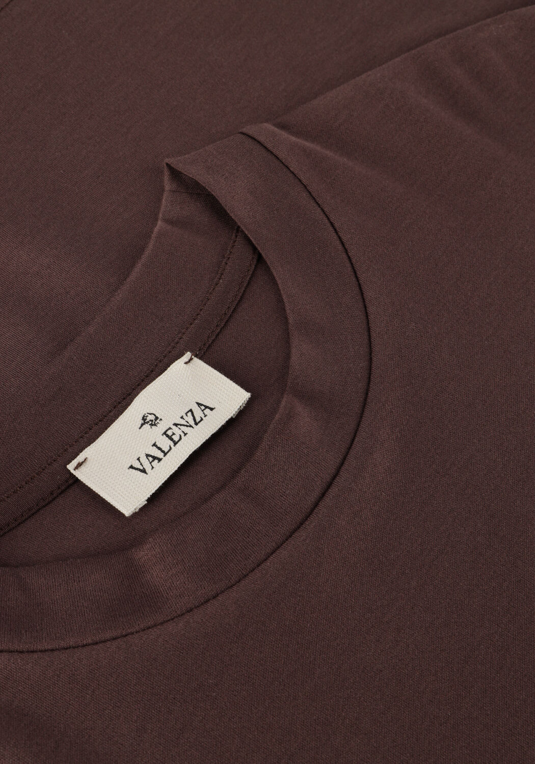 Bruine VALENZA T-shirt 1026 INTERLOCK SUPIMA OVERSIZED T SHIRT - large
