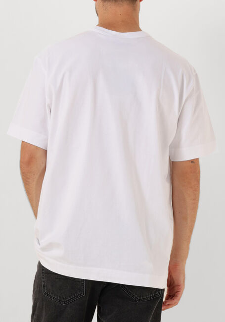 Witte CANADA GOOSE T-shirt GLADSTONE T SHIRT EMBROIDERED DISC - large