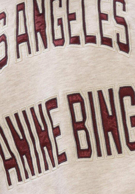 Zand ANINE BING Sweater HARRY SHRUNKEN SWEATSHIRT LA OATMEAL MELANGE - large