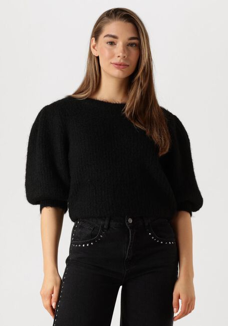 Zwarte CO'COUTURE Trui CORALIE BOW RIB KNIT - large