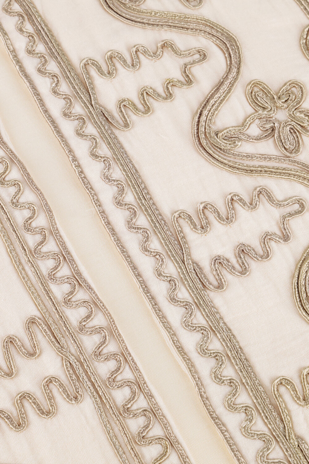 Gebroken wit SUMMUM Jack JACKET TAPE EMBROIDERED - large