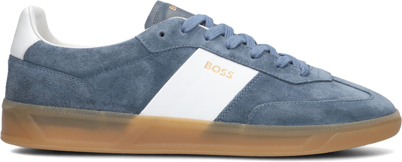 Boss Lage Sneakers Heren Brandon_tenn, Maat: 40, Materiaal: Suède, Kleur: Blauw