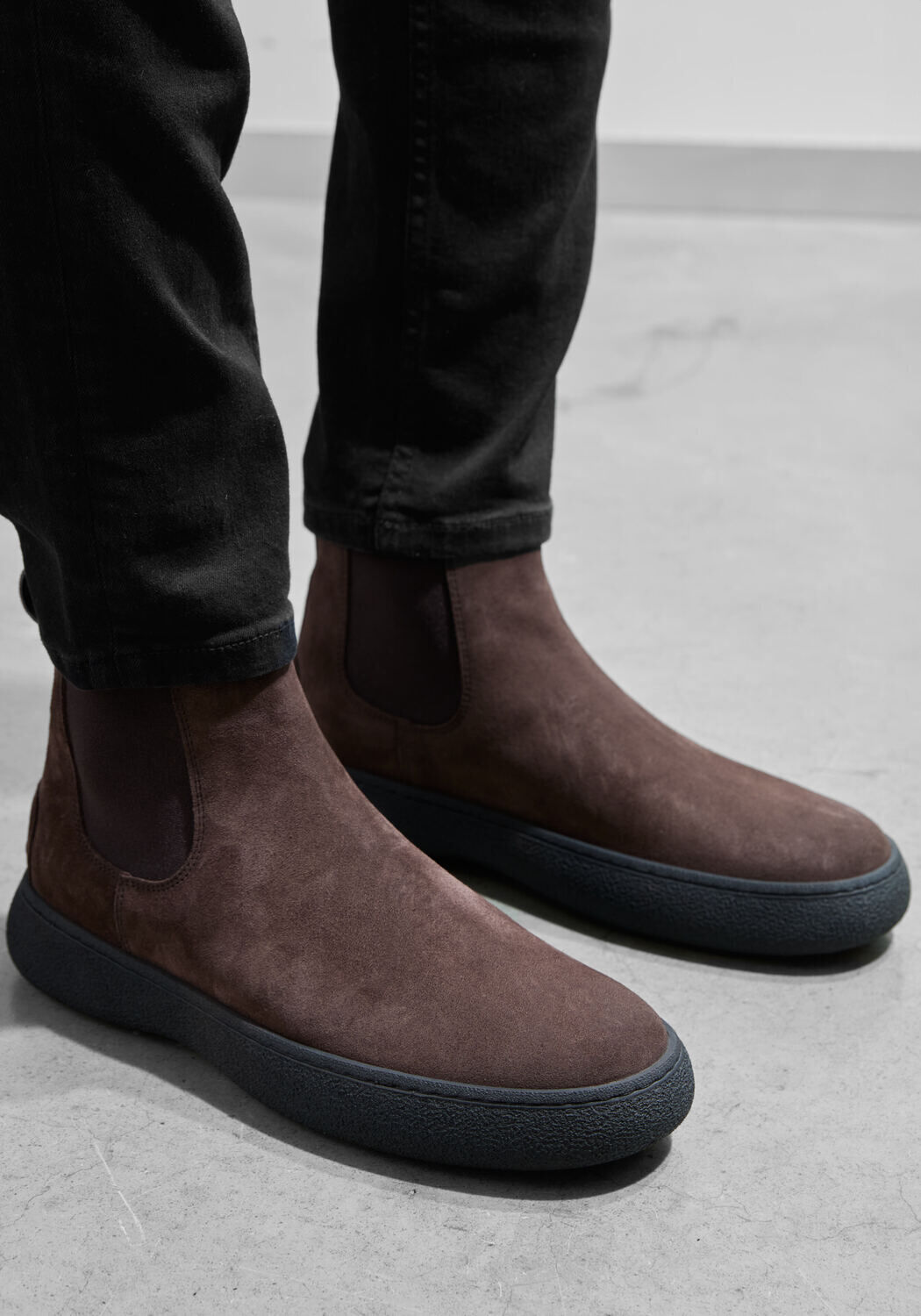 Bruine TOD'S Chelsea boots XXMO6L00P20RE0 - medium