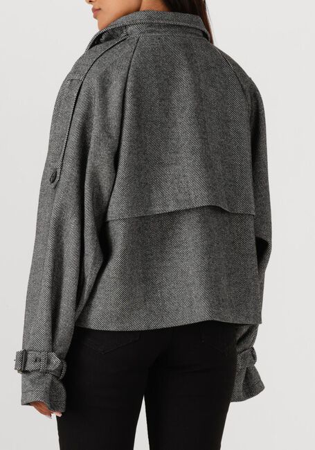 Grijze GESTUZ Mantel GZAVIC SHORT JACKET - large