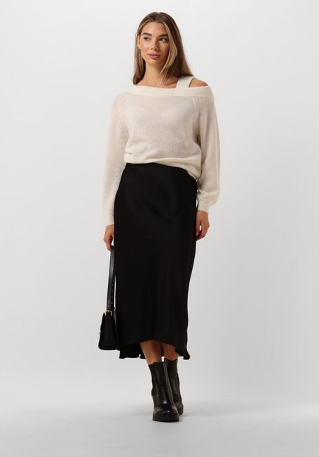 Ecru DANTE6 Top YONKA OFF SHOULDER SWEATER - large