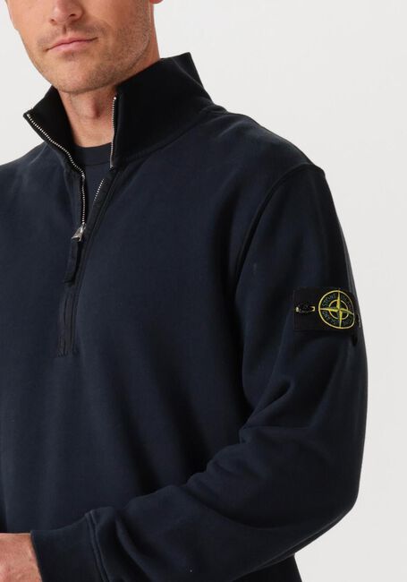 Donkerblauwe STONE ISLAND Trui LS POLO - large