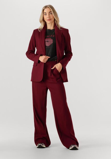 Bordeaux COPENHAGEN MUSE Wijde broek CMTAILOR-PANTS - large