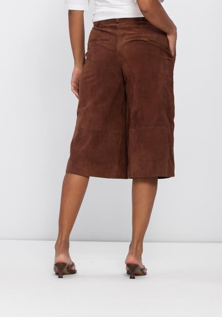 Bruine STUDIO AR Midirok MATILDE GOAT SUEDE - large