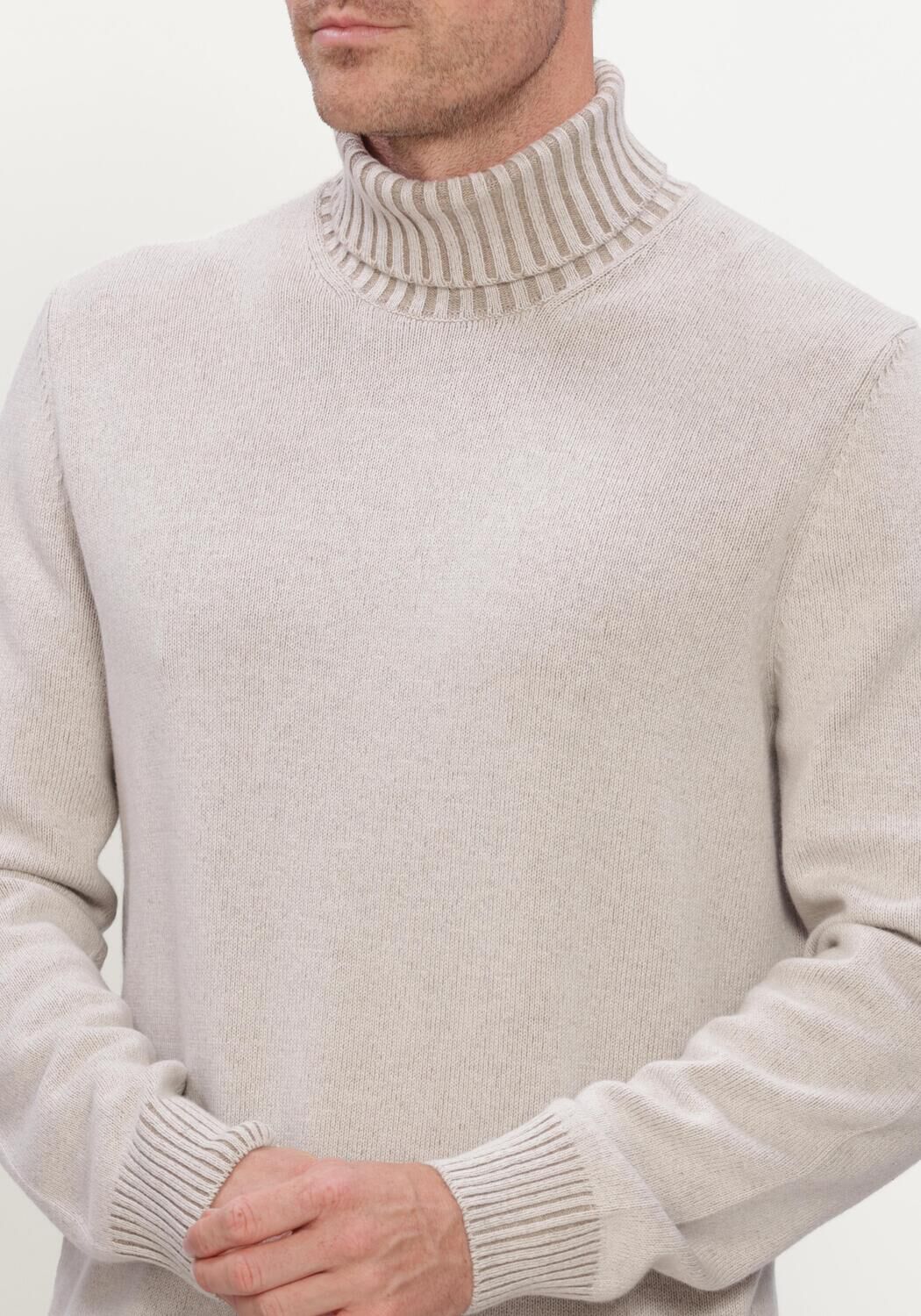 Beige GRAN SASSO Coltrui TURTLE NECK - large