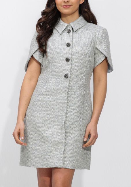 Lichtblauwe BRUUNS BAZAAR Mini jurk CONEBBZENDIA DRESS - large