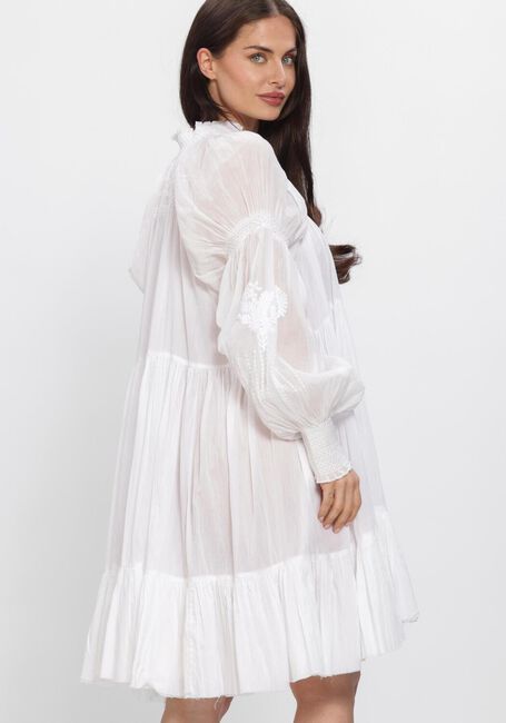 Witte MES DEMOISELLES Mini jurk LANGELIQUE - large