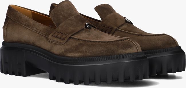 Bruine HOGAN Loafers H700 MOCASSINO Bruine HOGAN Loafers H700 MOCASSINO - large