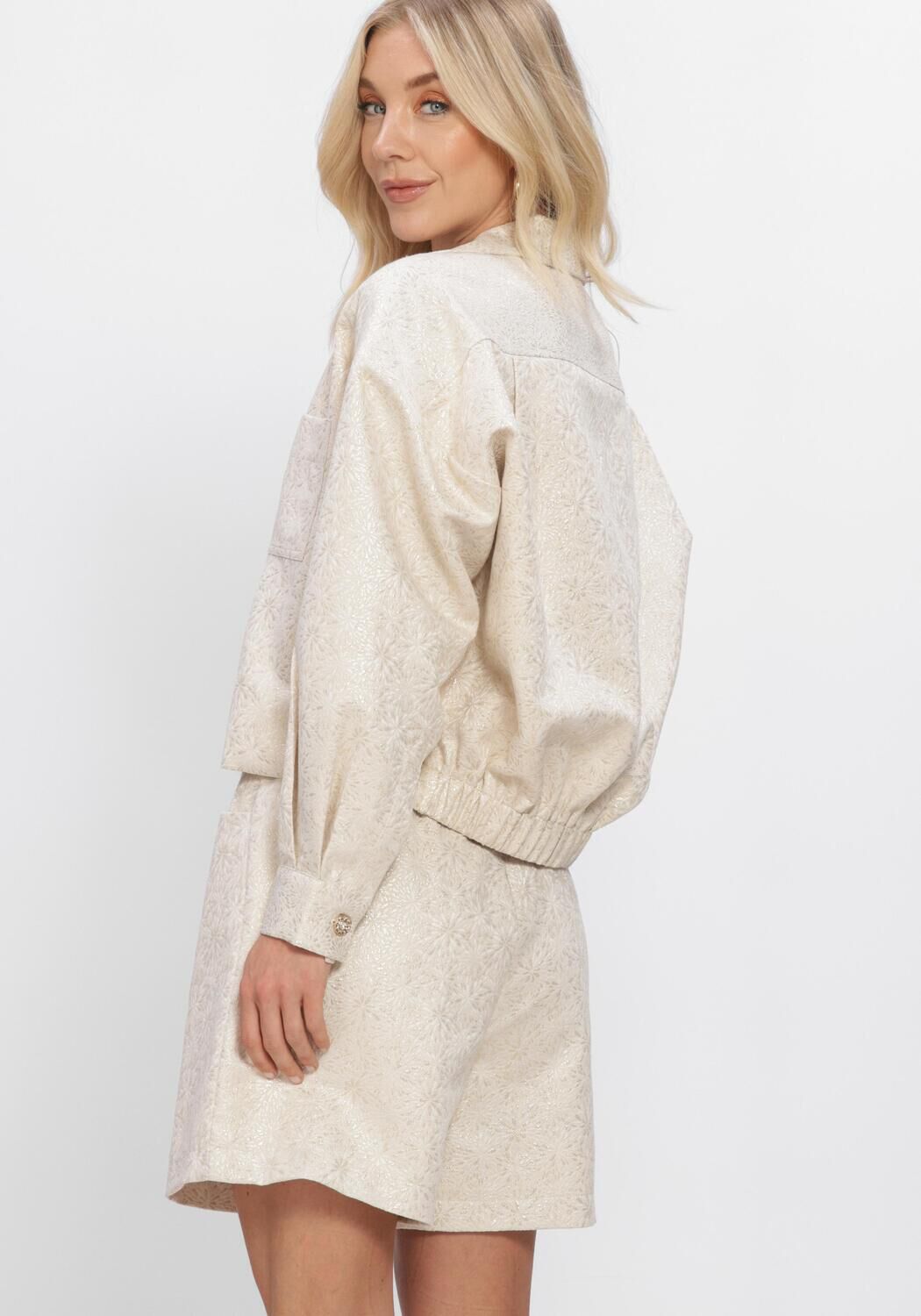 Beige AMAYA AMSTERDAM Jack SALIA JACKET - large