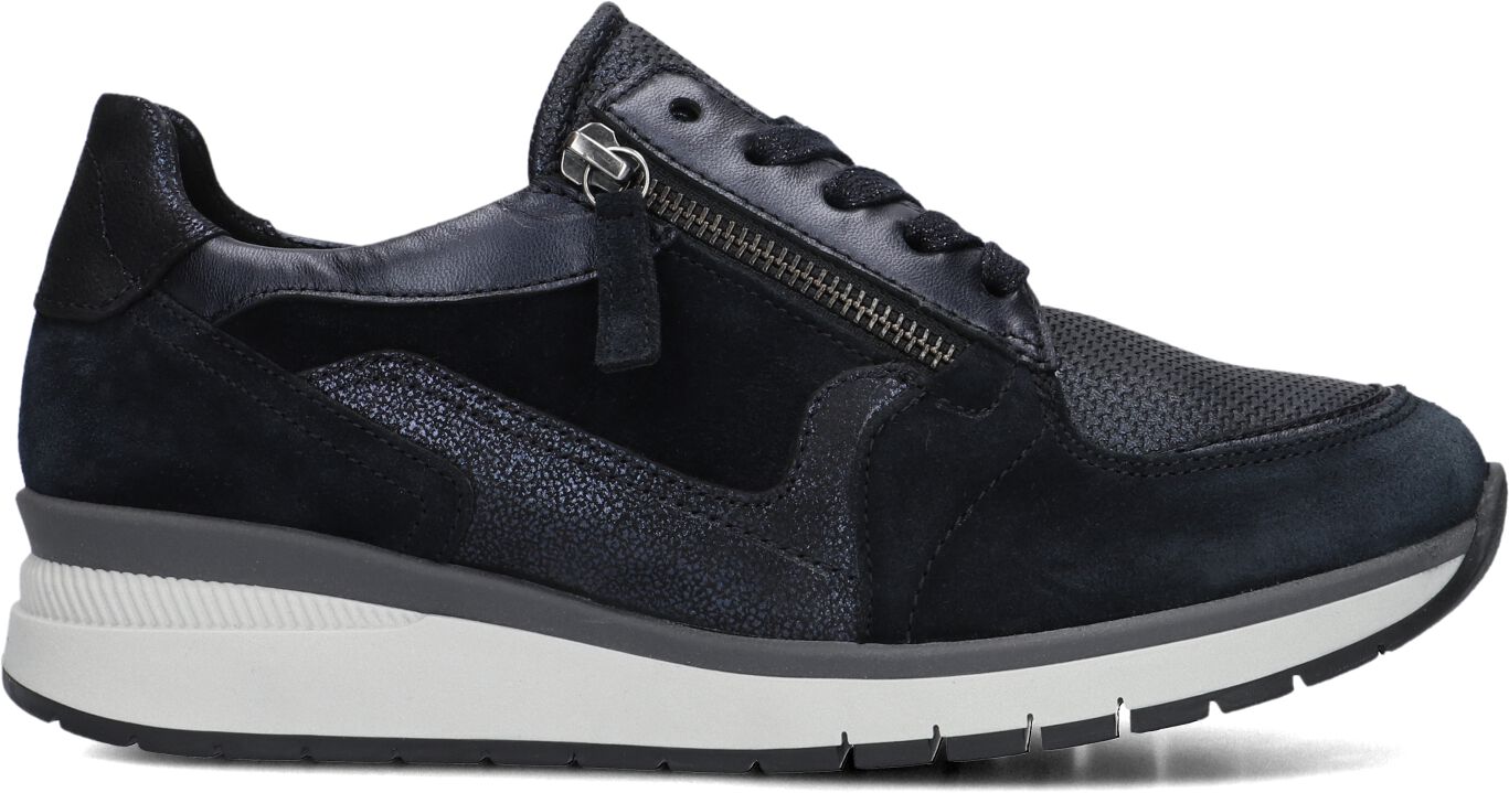 Gabor Lage Sneakers Dames 307, Maat: 38, Materiaal: Suède, Kleur: Blauw