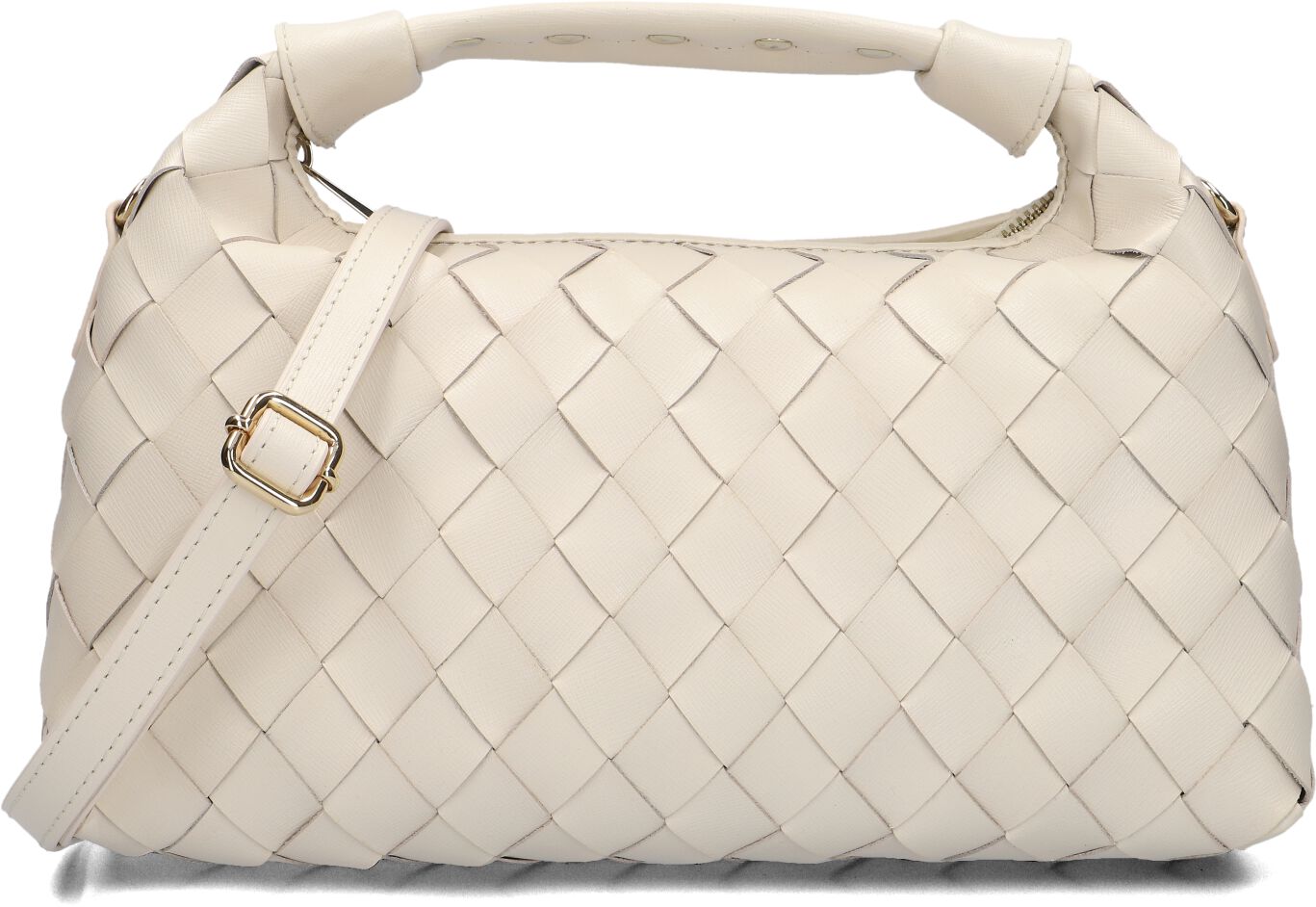 Núnoo Schoudertas
Dames Dandy, Materiaal: Leatherlook, Kleur: Creme afbeelding 1