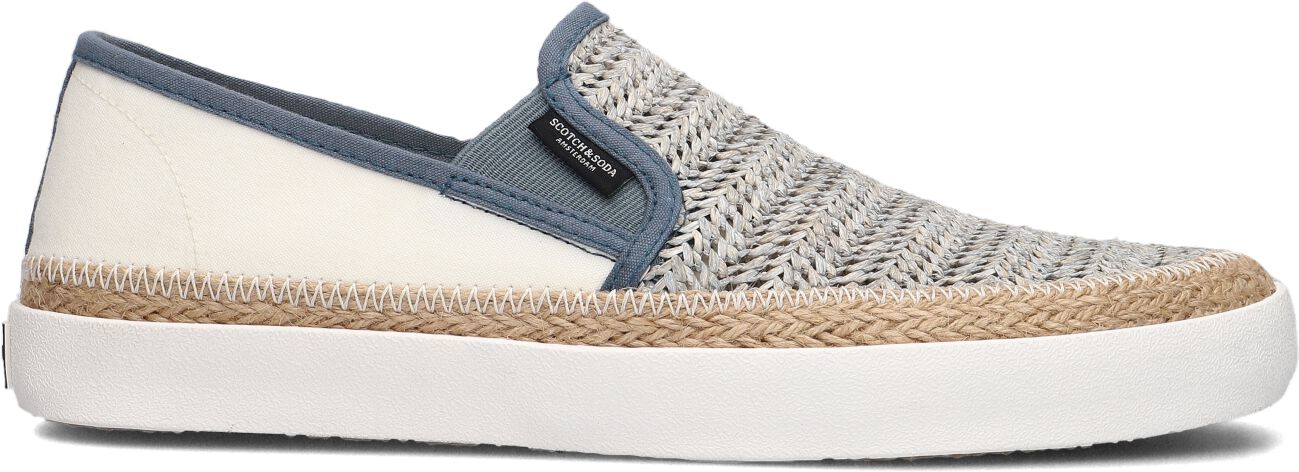 Scotch & Soda Instappers
Heren Izomi Slip On, Maat: 42, Materiaal: Textiel, Kleur: Grijs