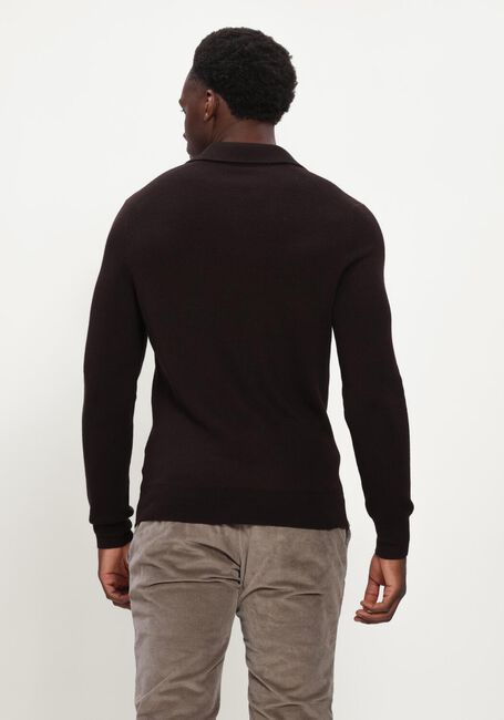 Bruine GRAN SASSO Trui TENNIS L/SLV SKIPPER - large