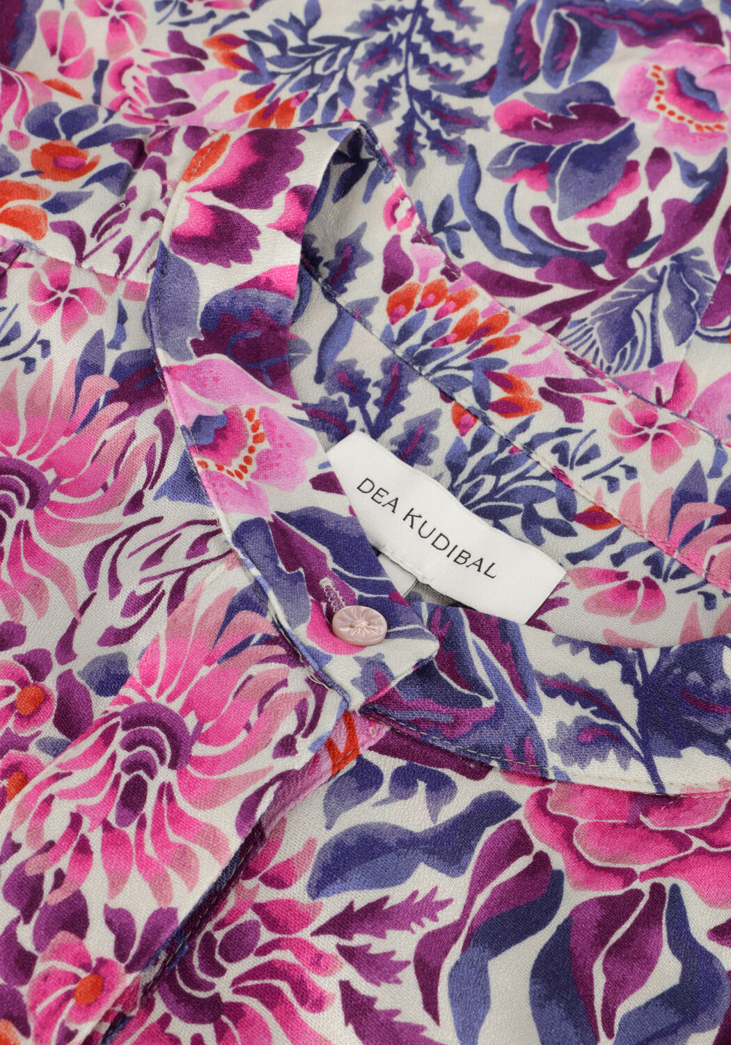 Roze DEA KUDIBAL Midi jurk MARLA - large