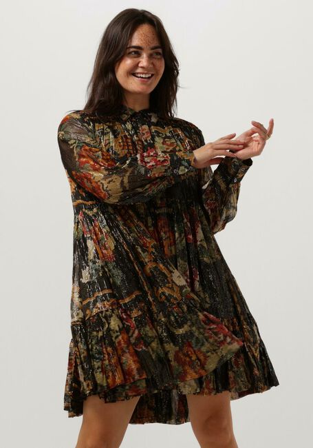 Bruine MES DEMOISELLES Mini jurk MOLDA - large